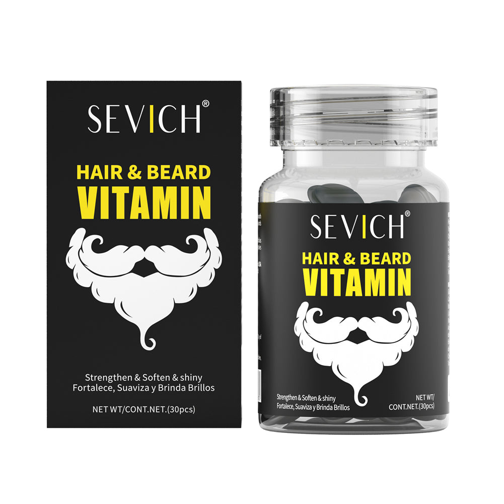 SEVICH Men's Hair & Beard Oil Capsules image 1