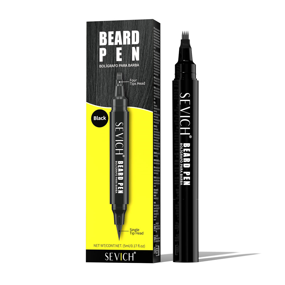 SEVICH Dual-Ended Beard Pen Black image 2