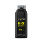 SEVICH Men's 5-in-1 Black Hair & Beard Shampoo image 2