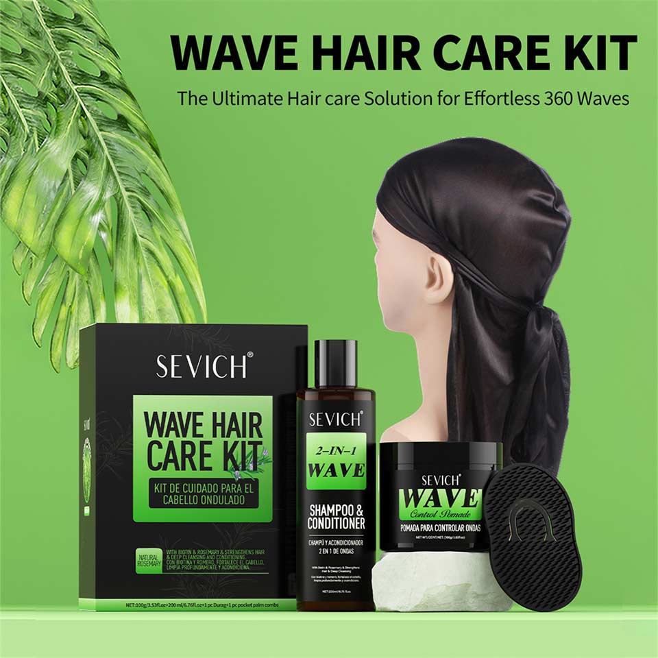 SEVICH Rosemary Dreadlock Gel & Wave Shampoo Set image 3