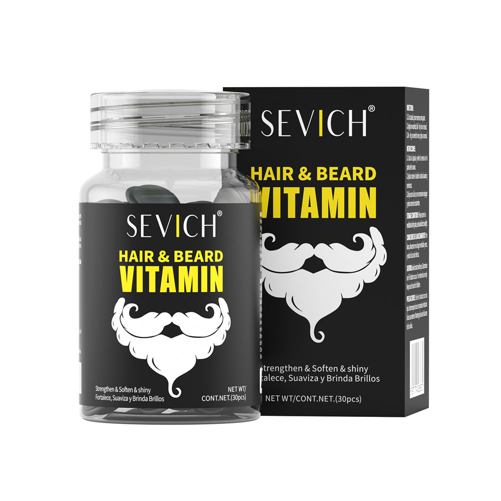 SEVICH Men's Hair & Beard Oil Capsules image 4