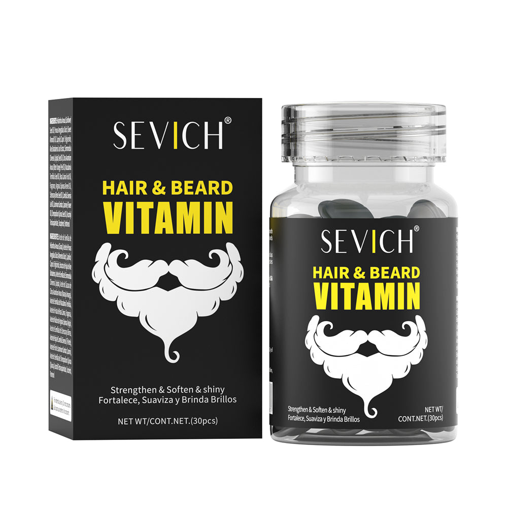 SEVICH Men's Hair & Beard Oil Capsules image 5