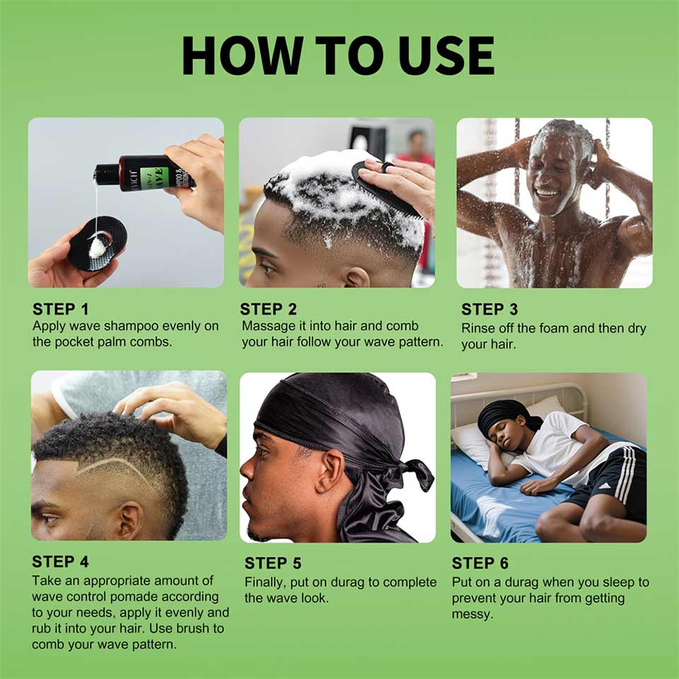 SEVICH Rosemary Dreadlock Gel & Wave Shampoo Set image 6