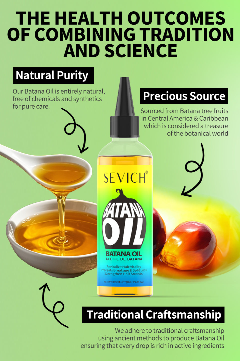 SEVICH Batana Hair Growth Oil 120ml image 6