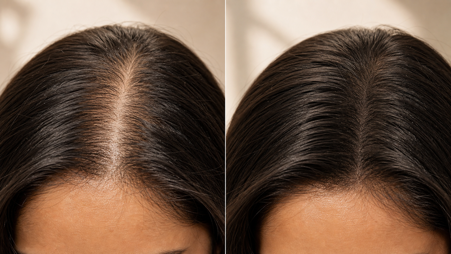 Hairline & roots
