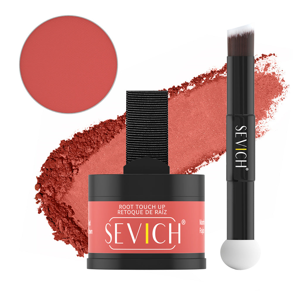 SEVICH 3-in-1 Magnetic Root Touch Up Set 4g Auburn