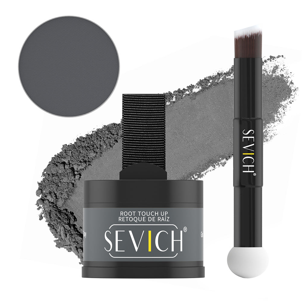 SEVICH 3-in-1 Magnetic Root Touch Up Set 4g Gray