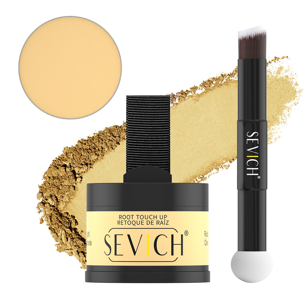 SEVICH 3-in-1 Magnetic Root Touch Up Set 4g Light Coffee
