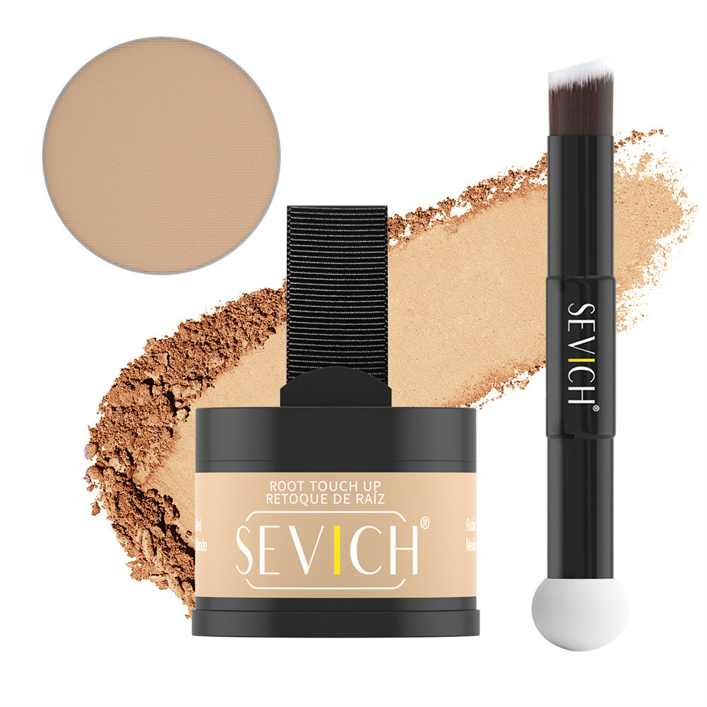 SEVICH 3-in-1 Magnetic Root Touch Up Set 4g Light Gold