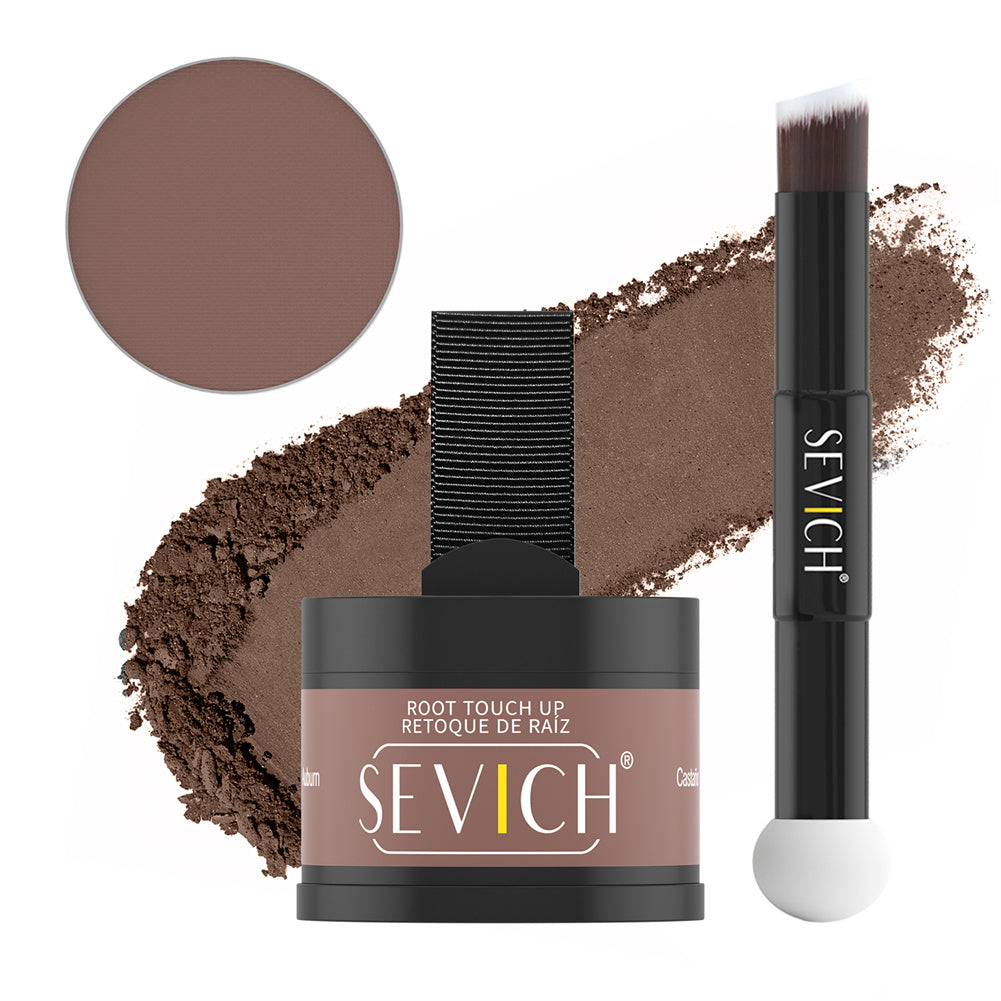 SEVICH 3-in-1 Magnetic Root Touch Up Set 4g White