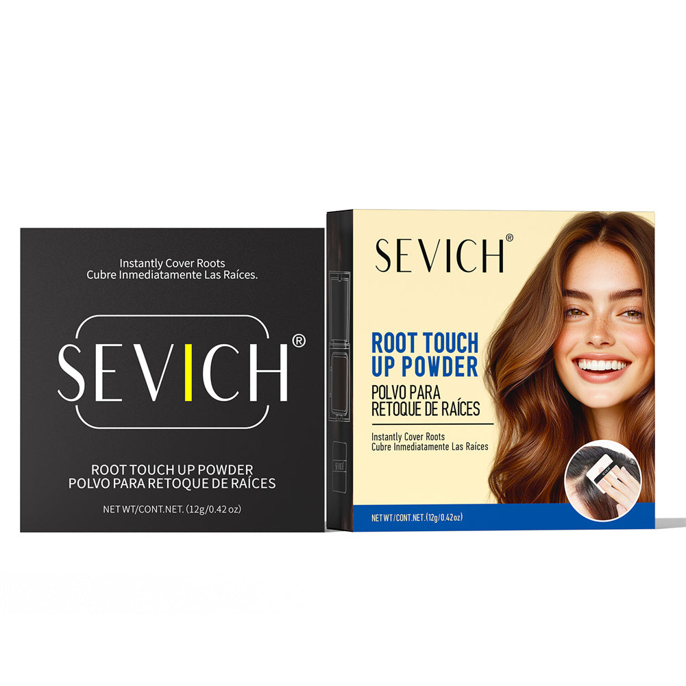 SEVICH Root Touch Up Powder Compact 12g Black