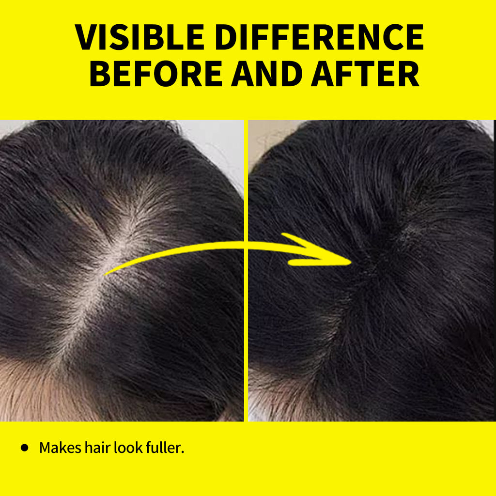 SEVICH hair fiber powder before and after