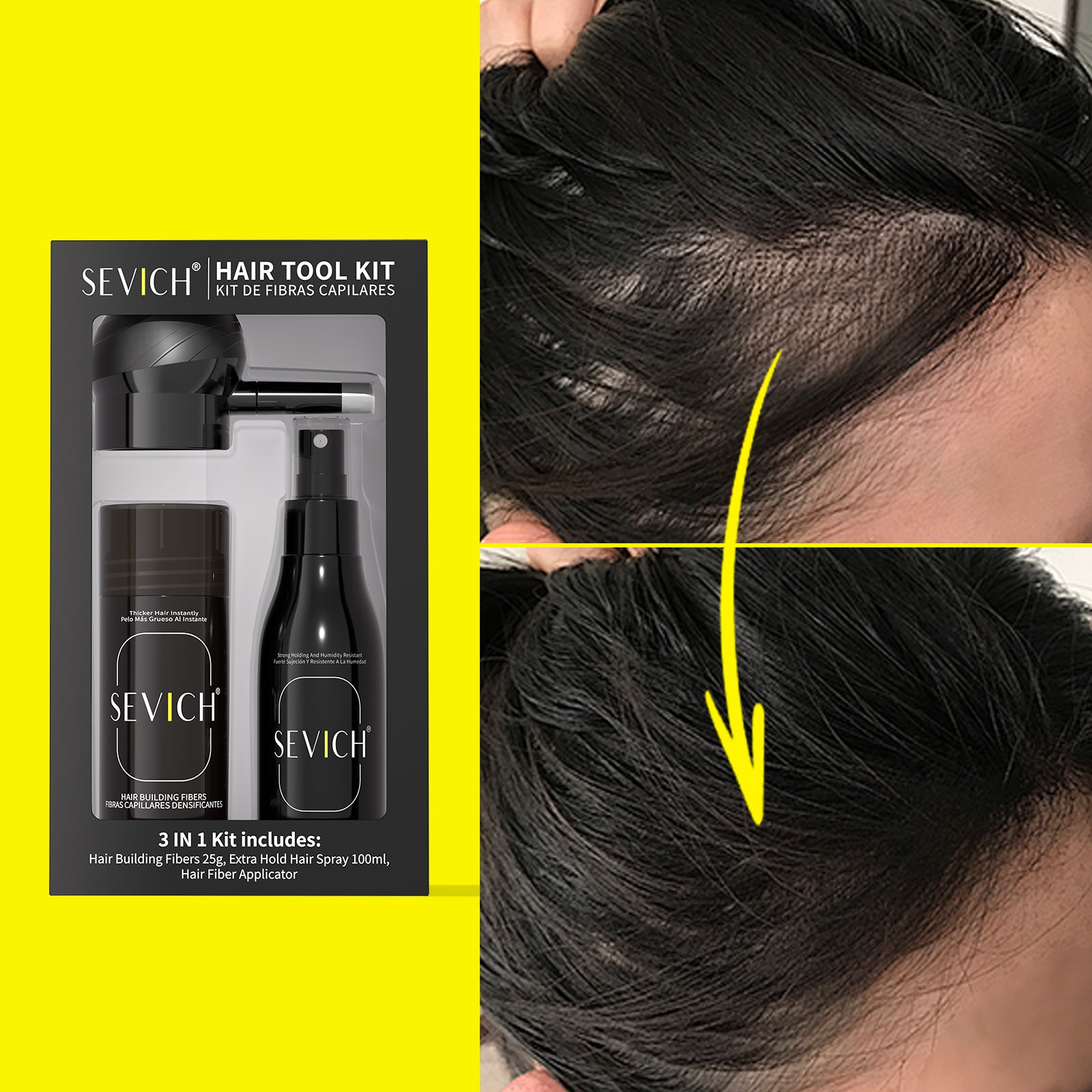 SEVICH root concealer visible result