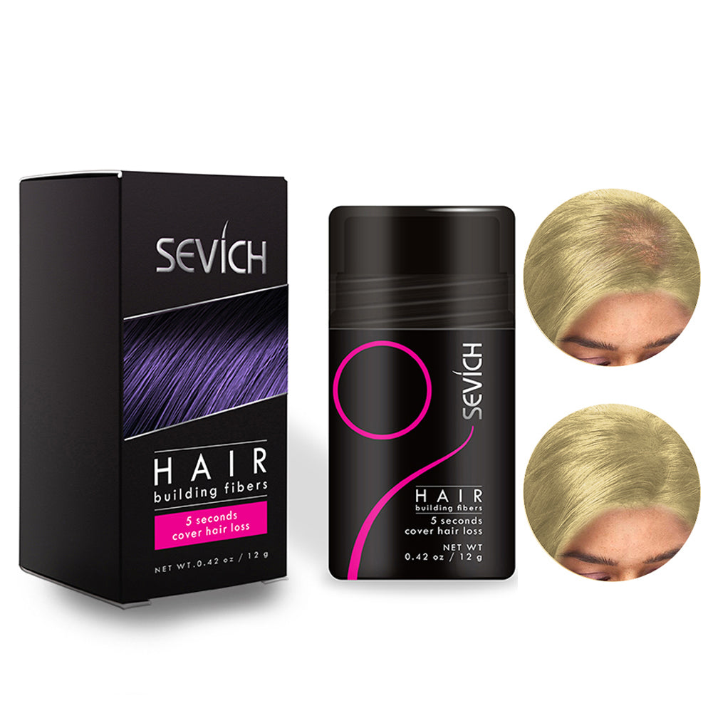 SEVICH 12g Hair Building Fibers - Light Blonde - SKU S-P-12g-lt-blonde