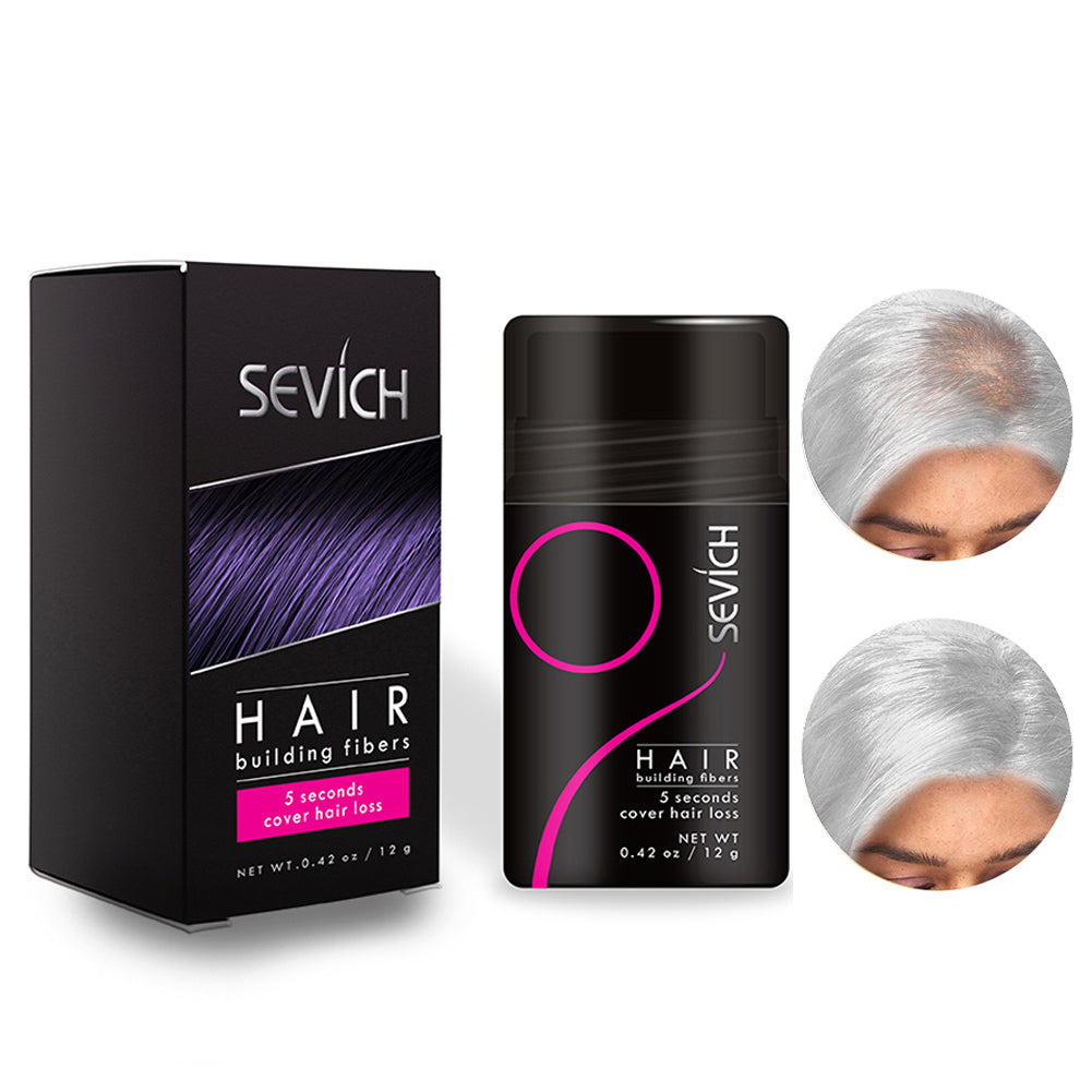 SEVICH 12g Hair Building Fibers - White - SKU S-P-12g-white