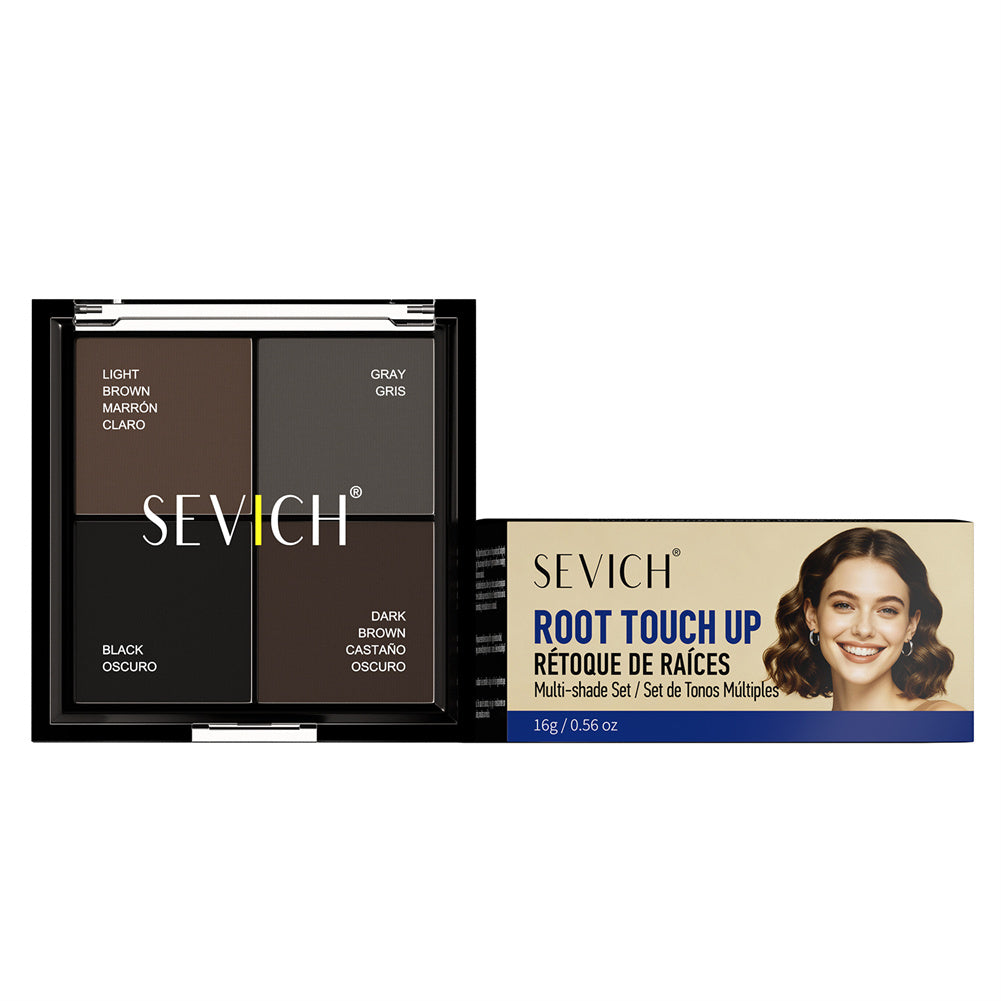 SEVICH 4-in-1 Square Root Touch Up Powder 8g Palette 1