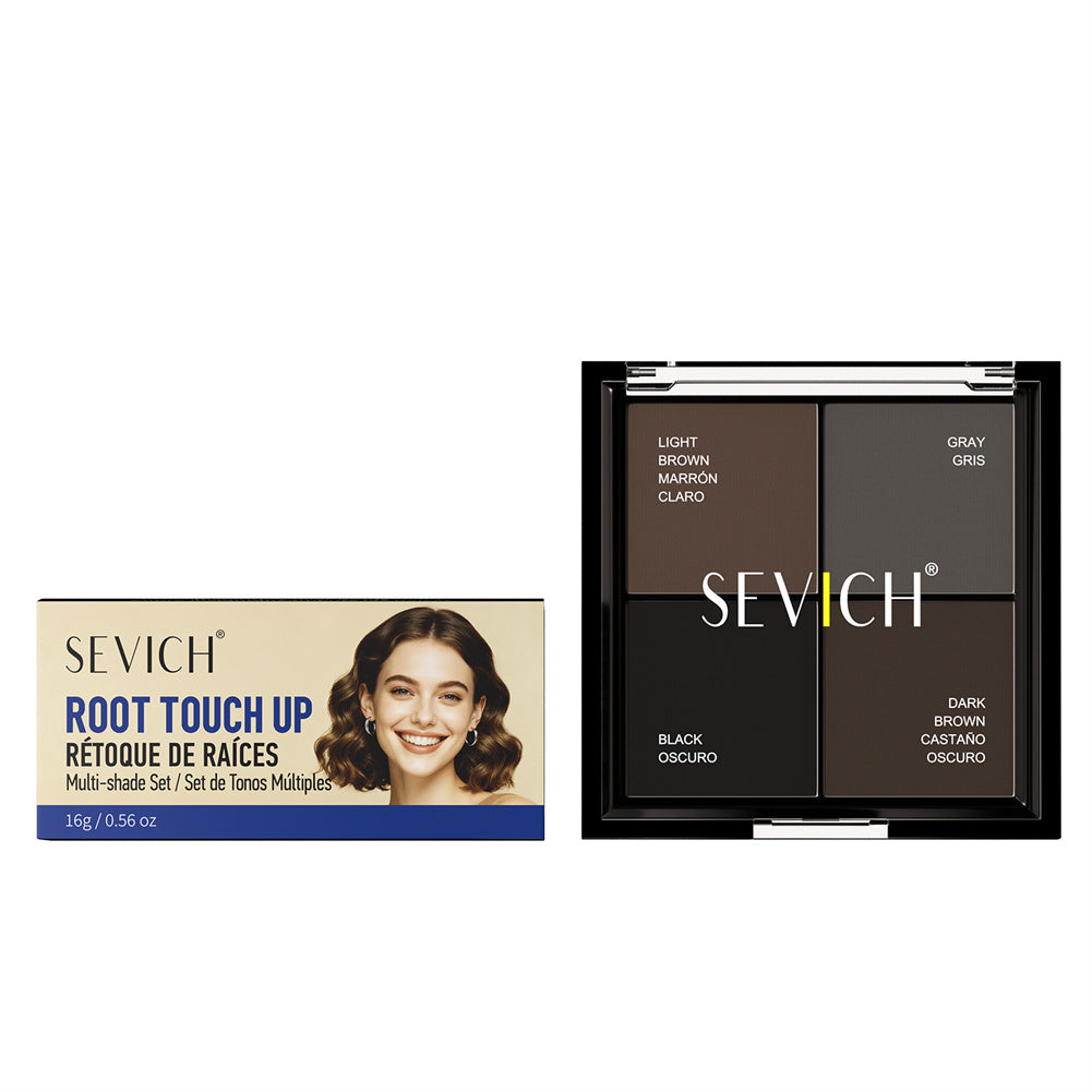 SEVICH 4-in-1 Square Root Touch Up Powder 8g Palette 2